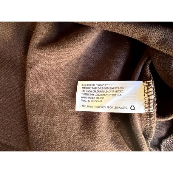 Goodiellow & Co Mens Shirt Jacket, Brown, Size Medium, Relaxed Fit, Unisex - Picture 4 of 8